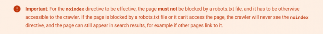 noindex tag vs robots.txt